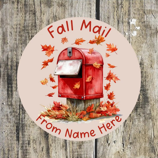Fall Mail Stickers