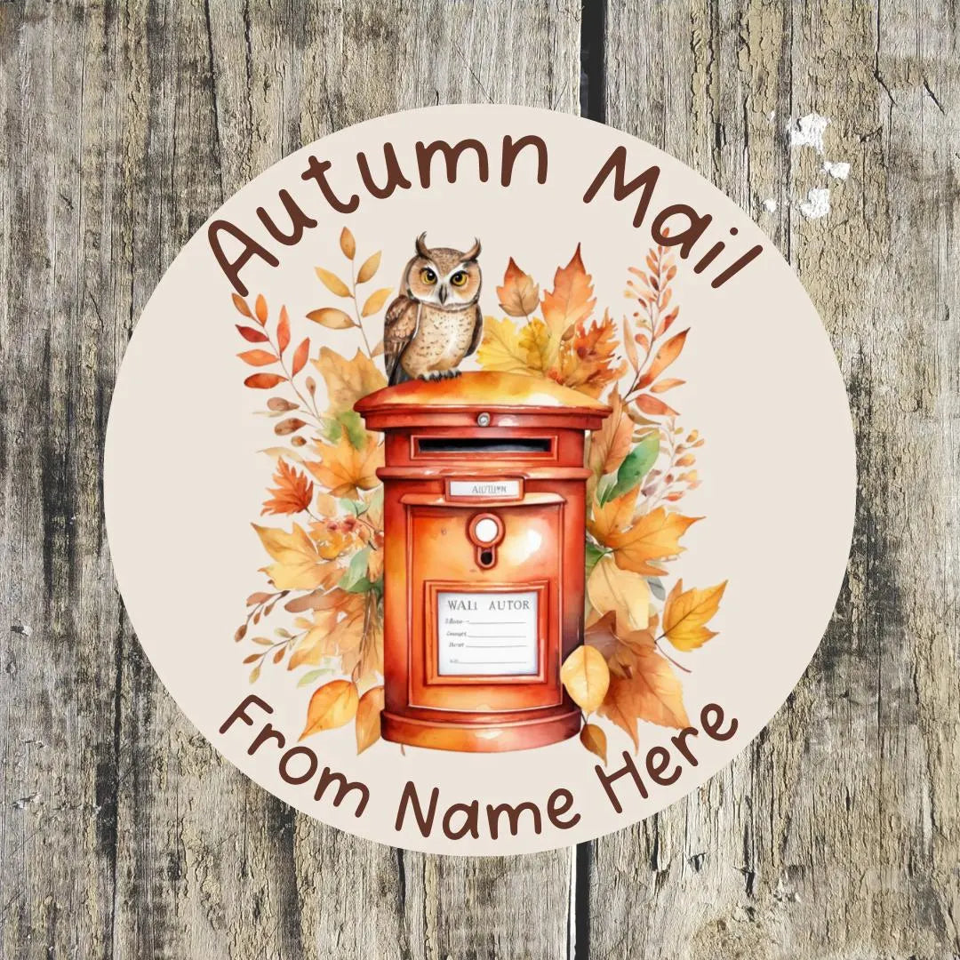 Autumn Mail Stickers