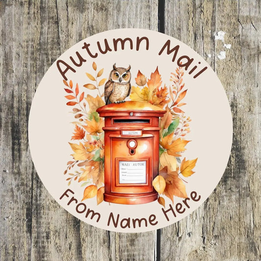 Autumn Mail Stickers