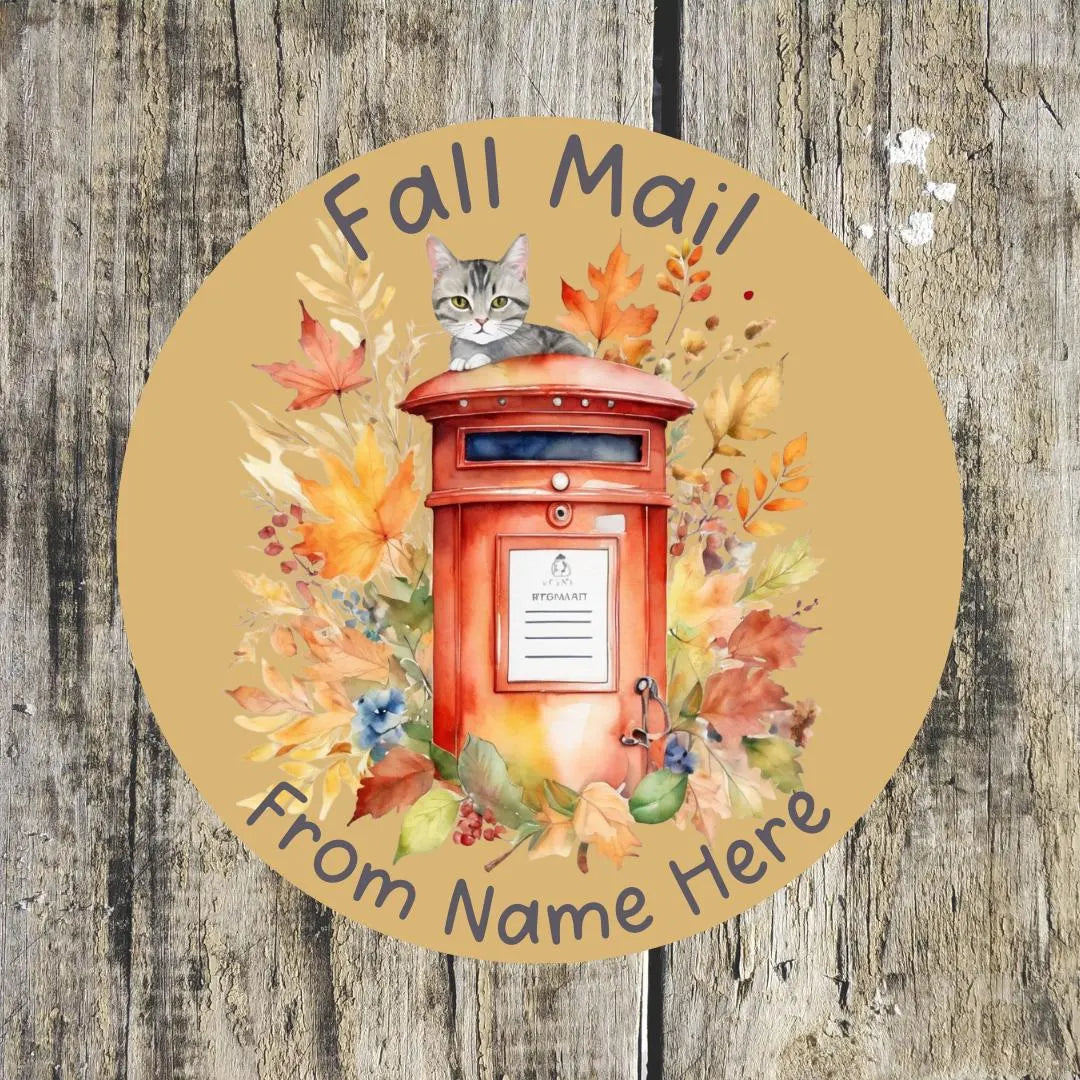 Fall Mail Stickers