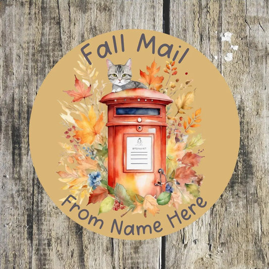 Fall Mail Stickers