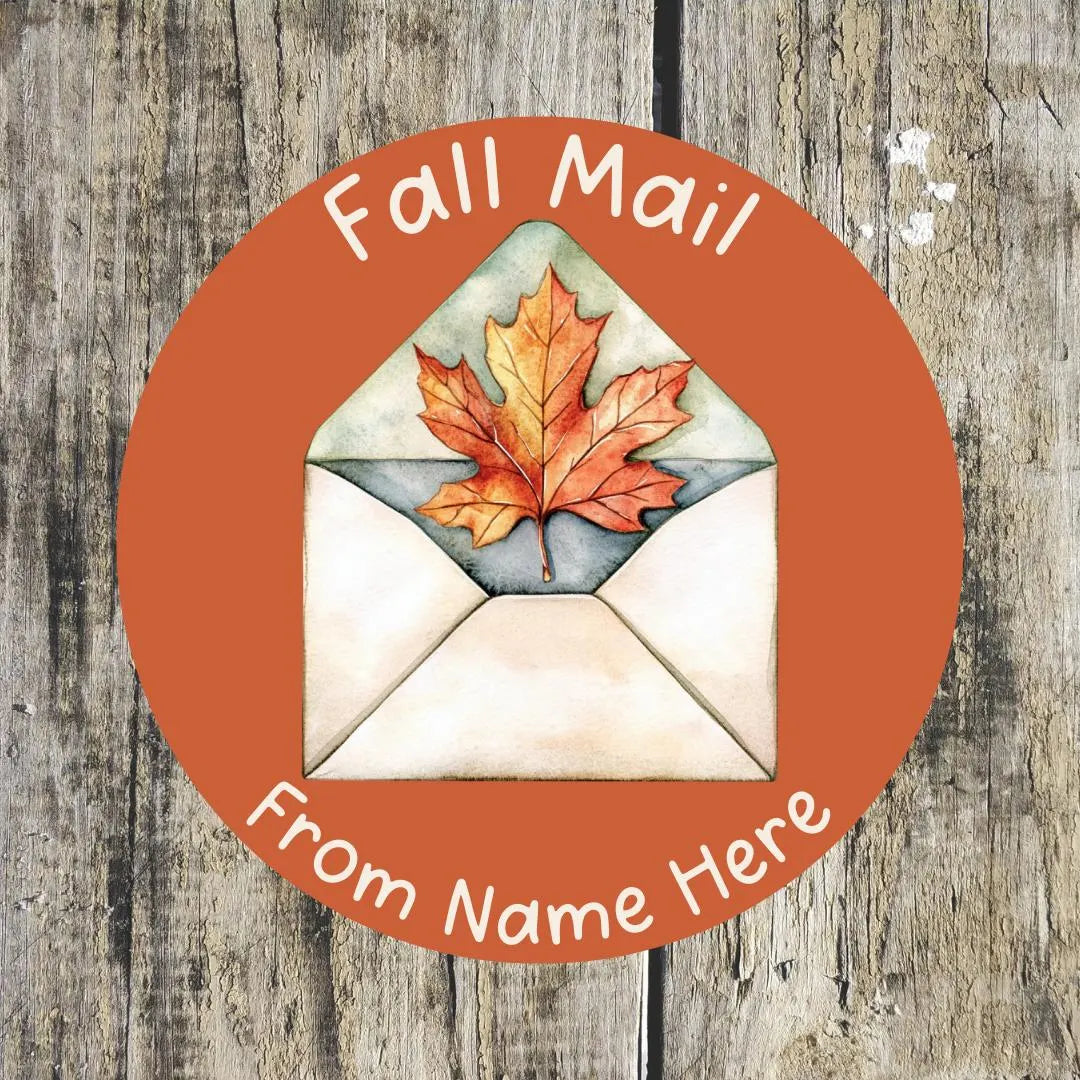 Fall Mail Stickers