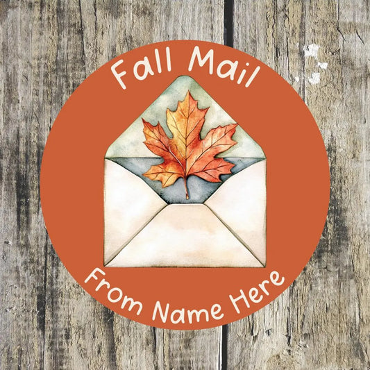 Fall Mail Stickers