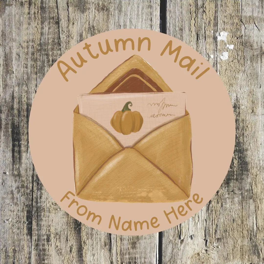 Autumn Mail Stickers