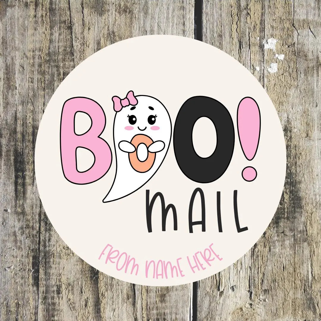Boo Mail Stickers