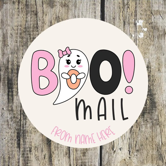 Boo Mail Stickers