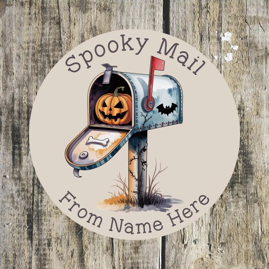 Spooky Mail Stickers