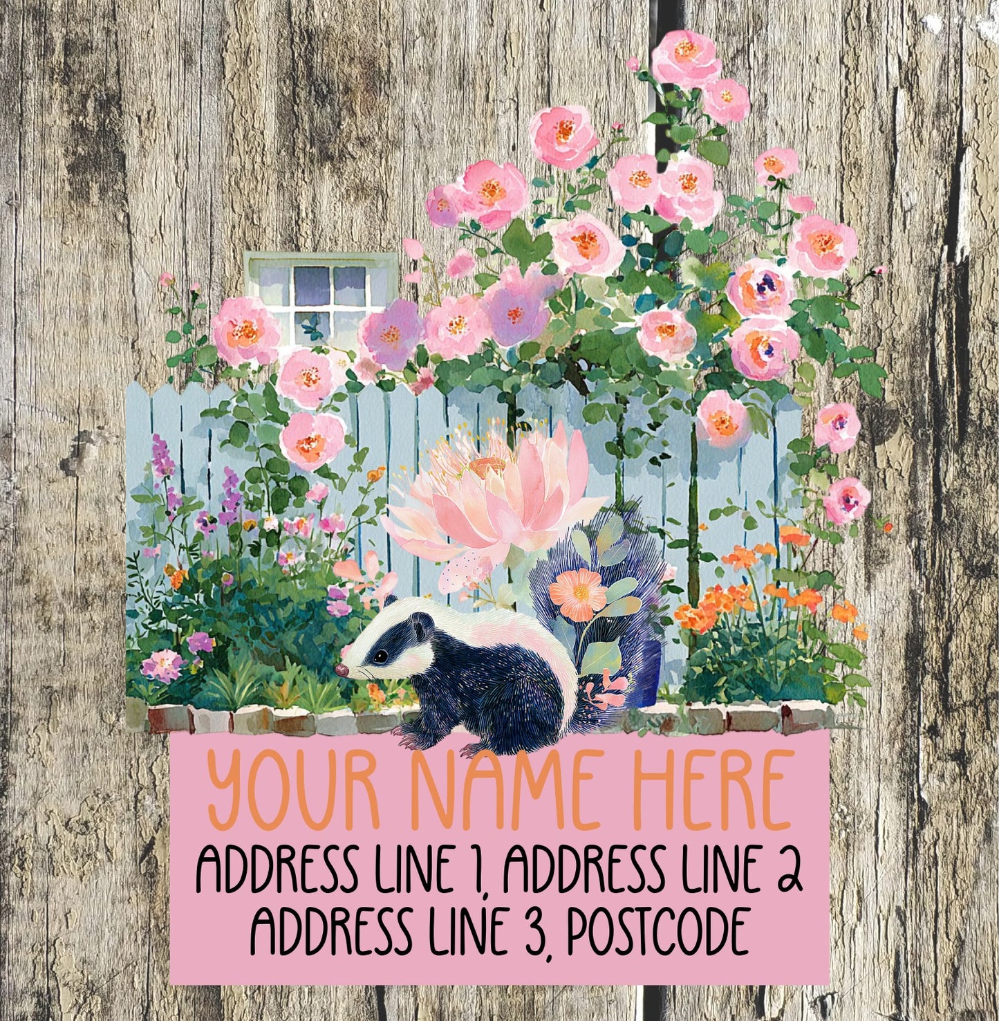 Spring Forest Address Labels