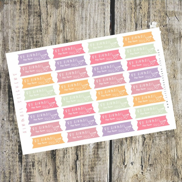 Airmail Stickers