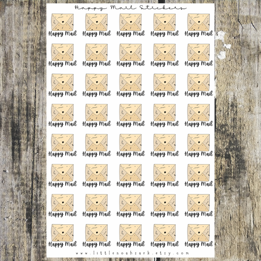 Mini Happy Mail Stickers