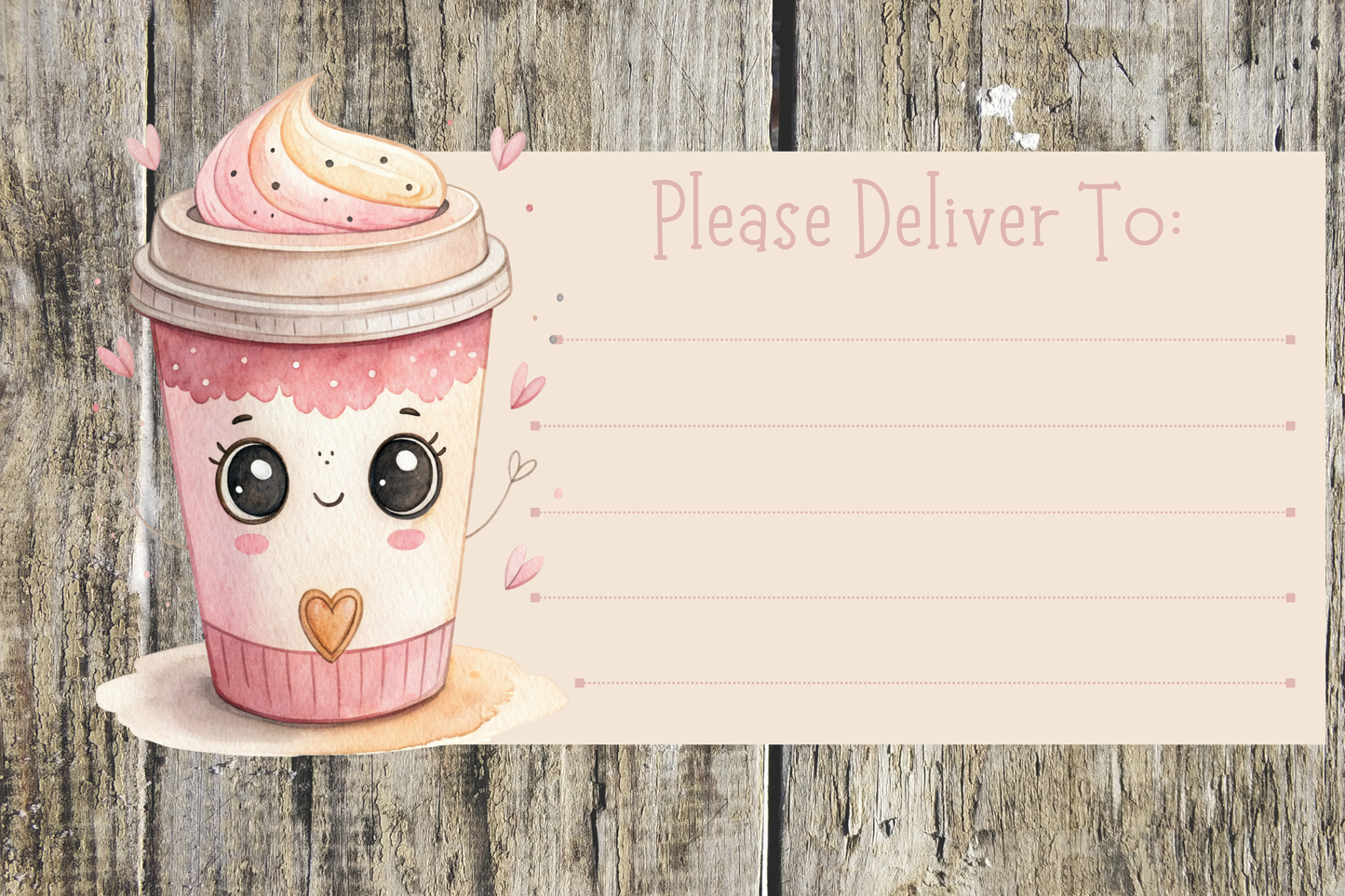 Please Deliver To Labels