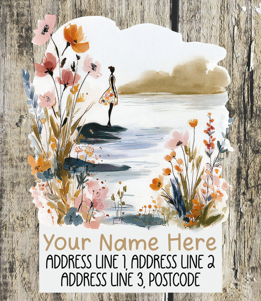 Autumn Scenic Address Labels