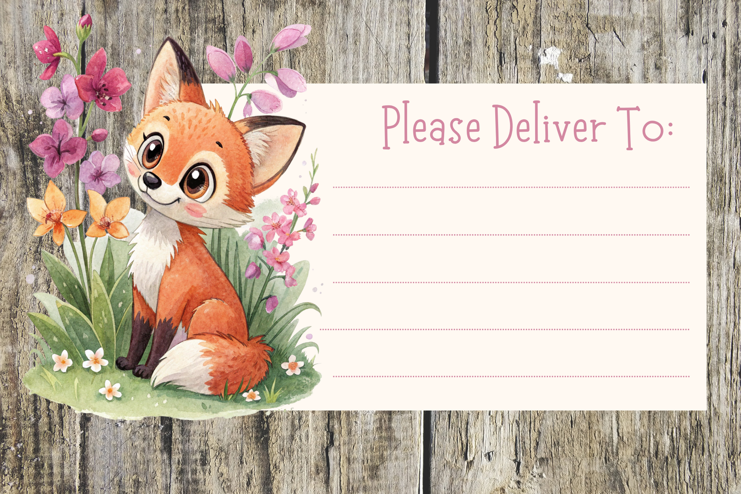 Please Deliver To Labels