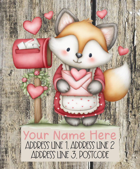 Forest Animal Mail Address Labels