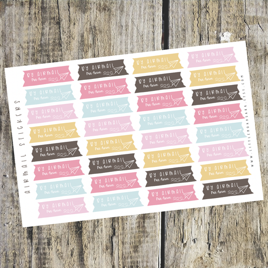 Airmail Stickers