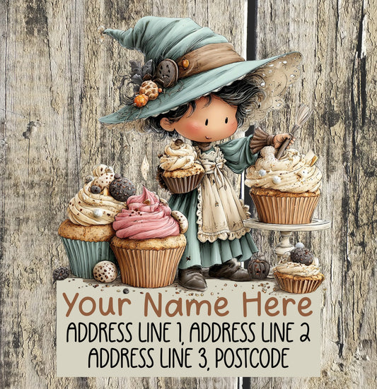 Pastel Witchy Address Labels