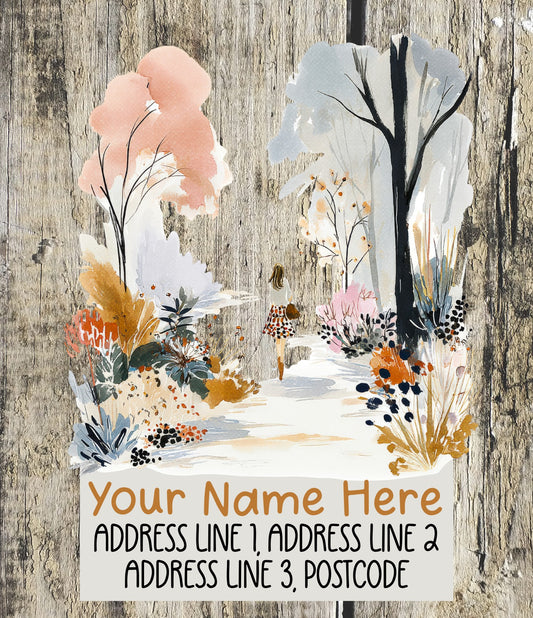 Autumn Scenic Address Labels