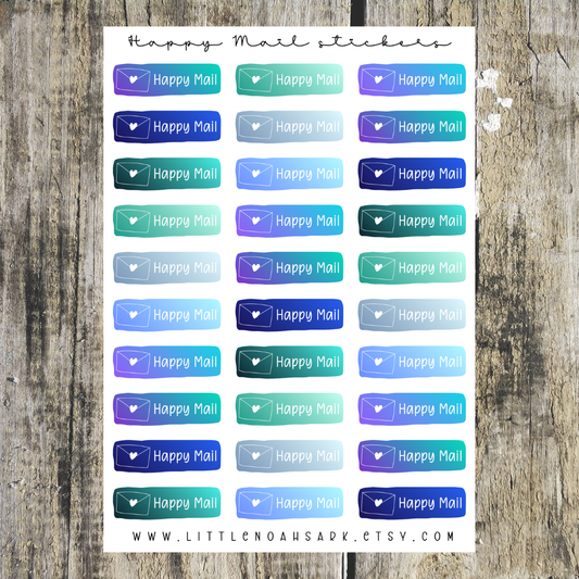 Happy Mail Stickers