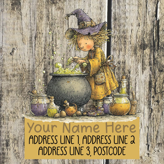 Witchy Address Labels