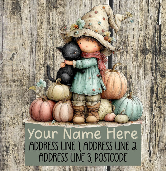 Pastel Witchy Address Labels