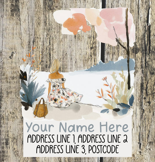 Autumn Scenic Address Labels