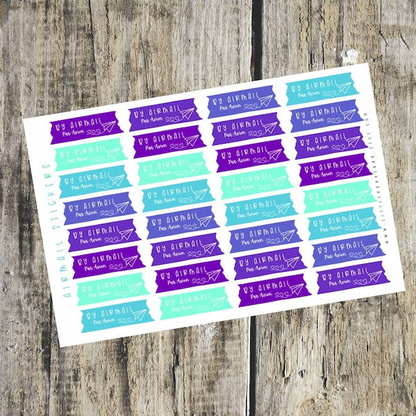 Airmail Stickers