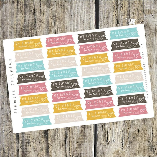 Airmail Stickers