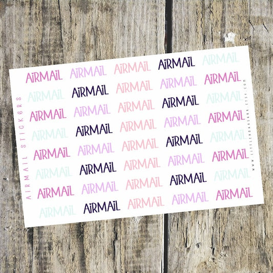 Airmail Stickers