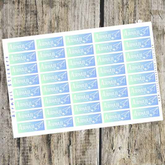 Airmail Stickers