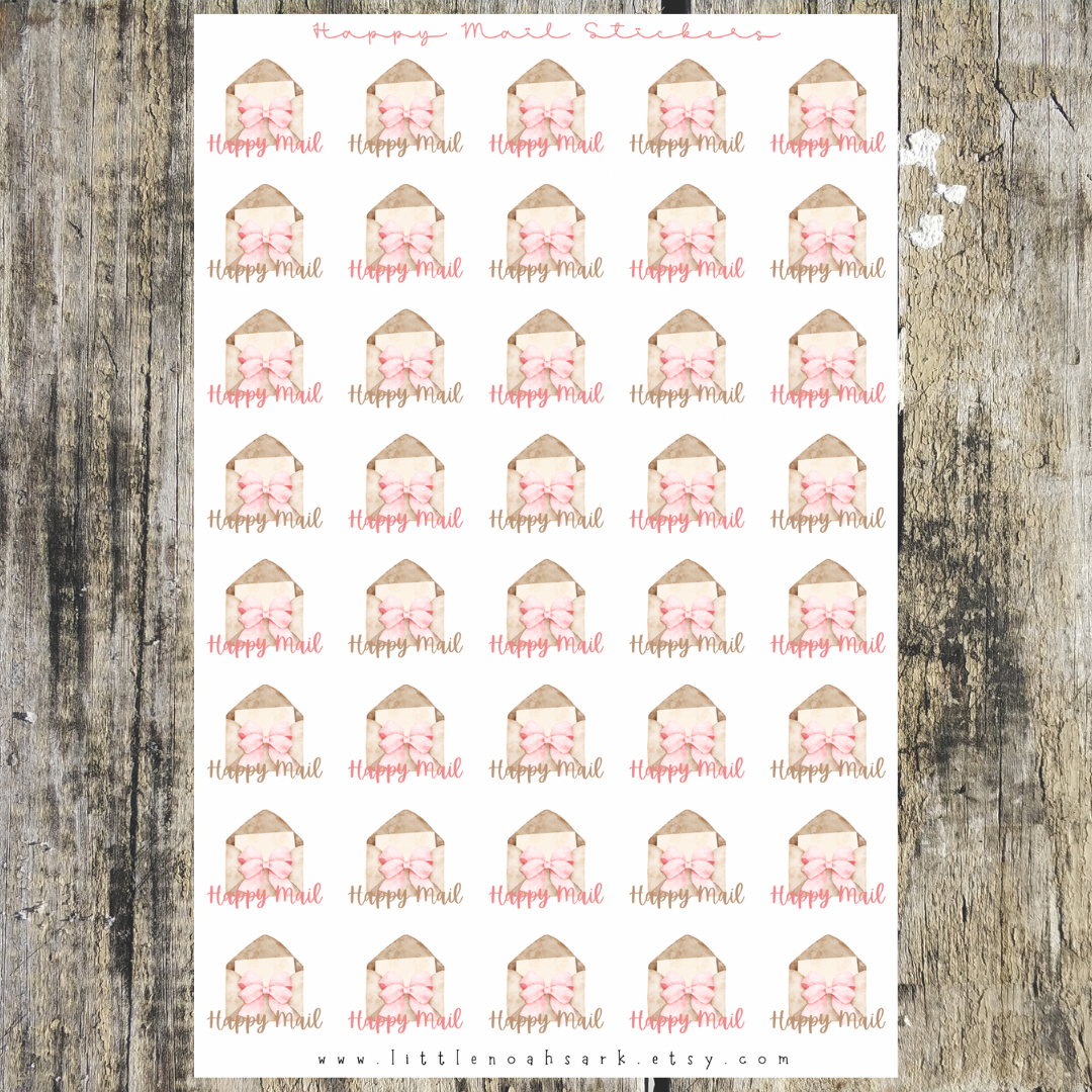 Mini Happy Mail Stickers