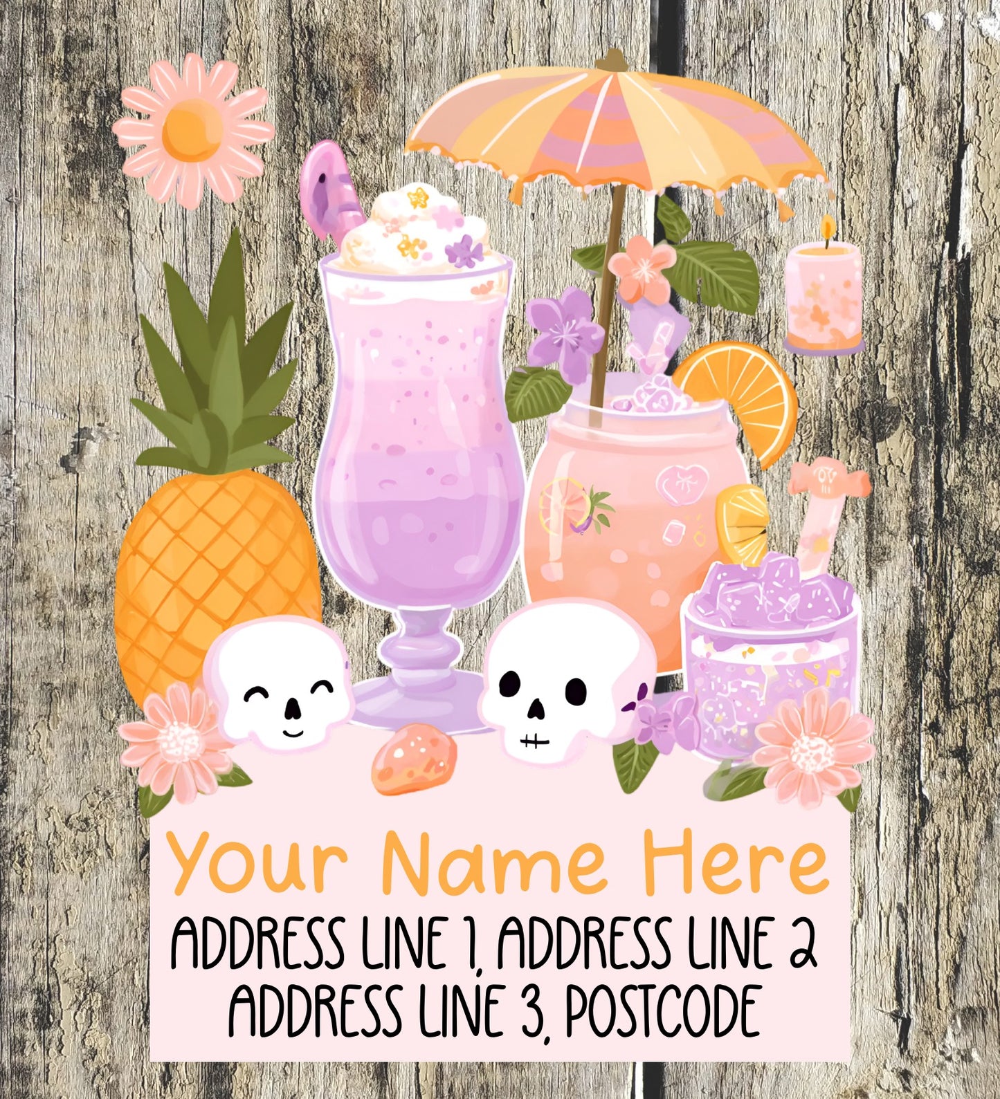 Summerween Address Labels