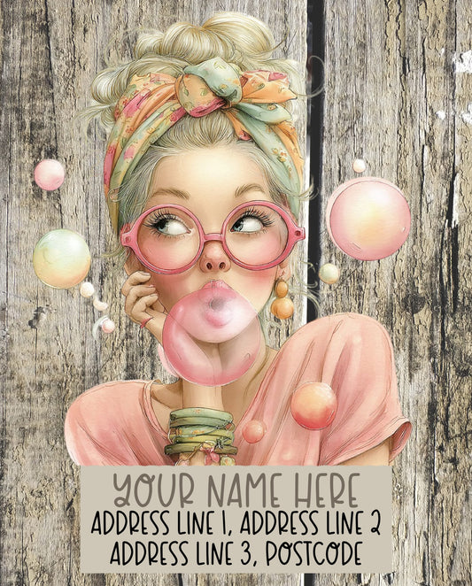Kawaii Summer Fruit Address Labels