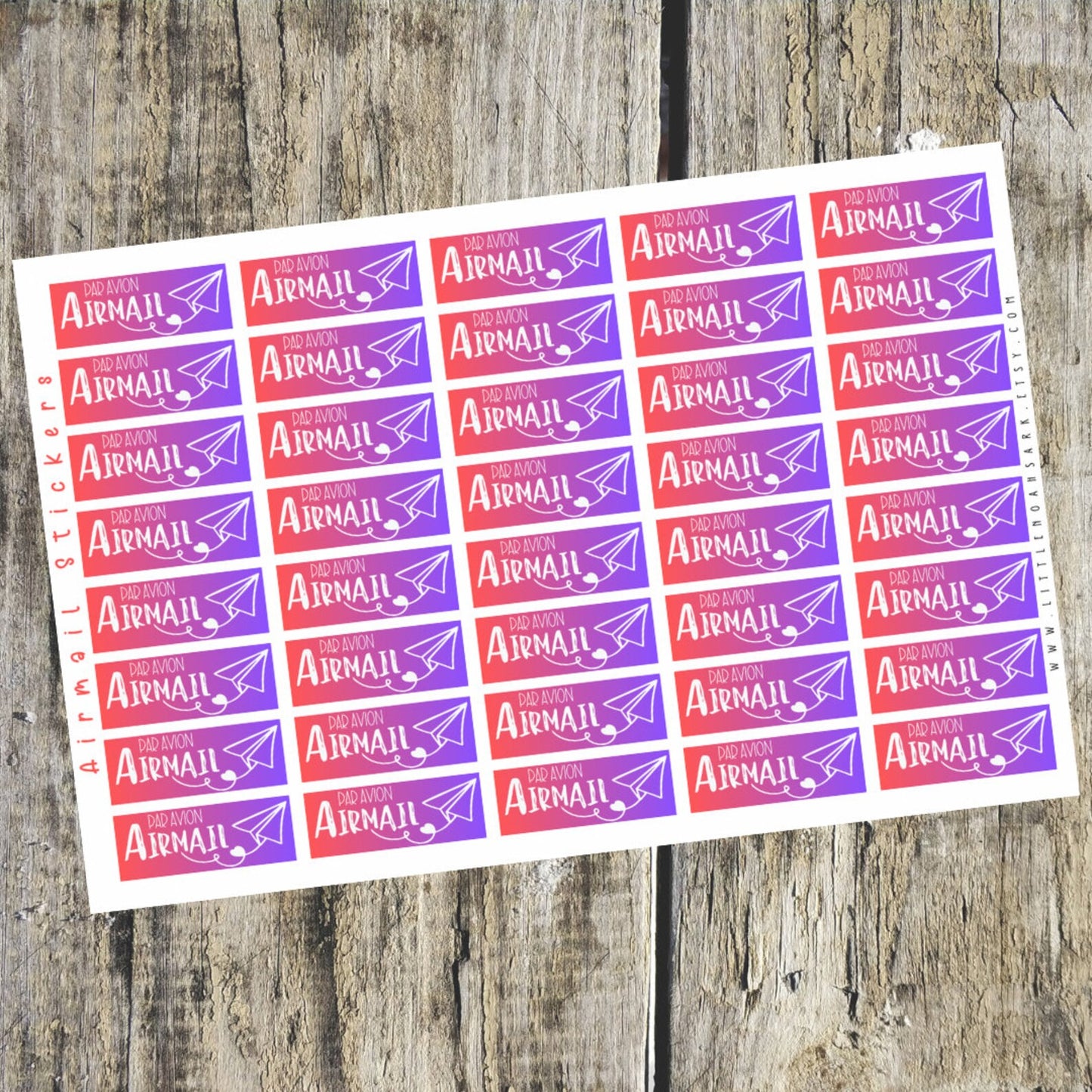 Airmail Stickers