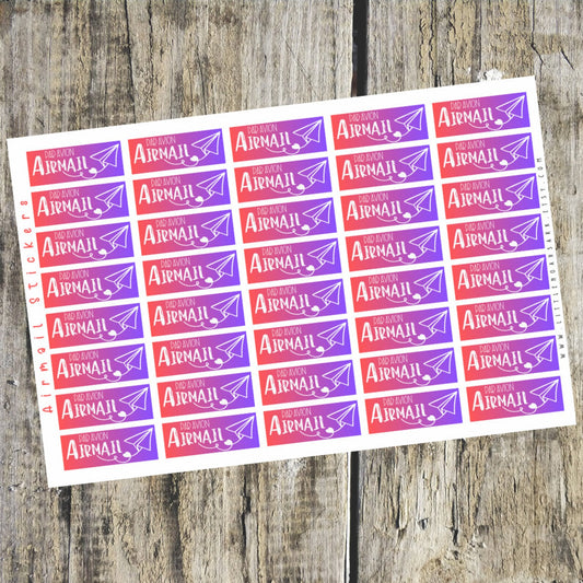 Airmail Stickers