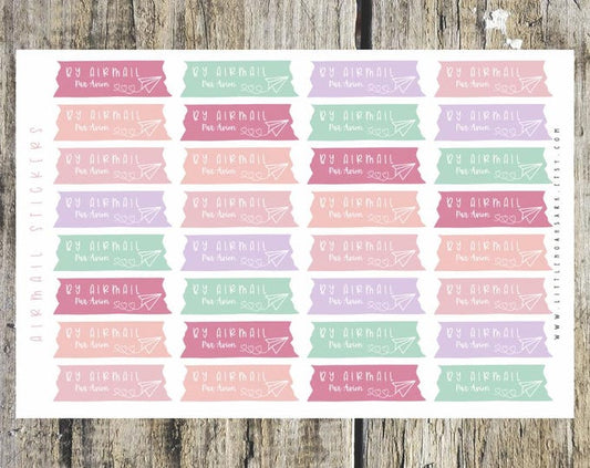 Airmail Stickers
