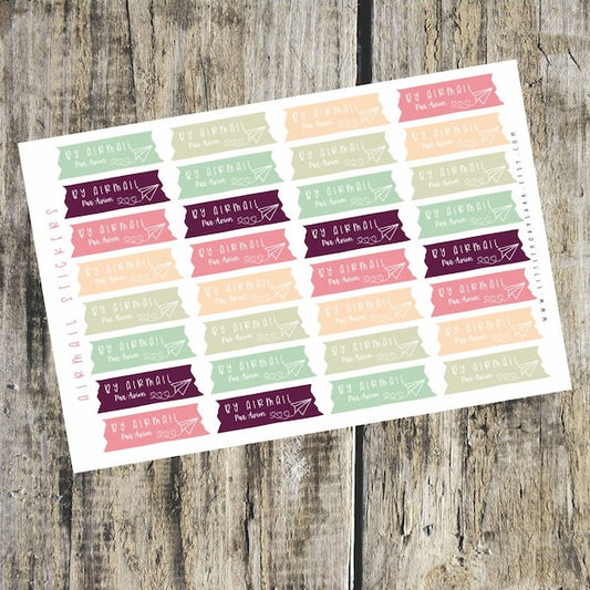 Airmail Stickers