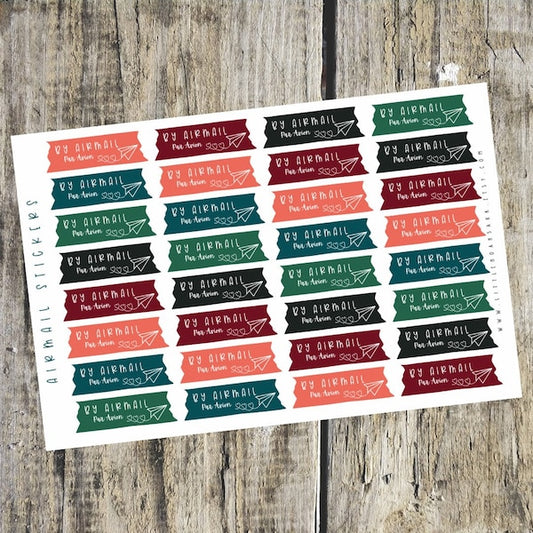 Airmail Stickers