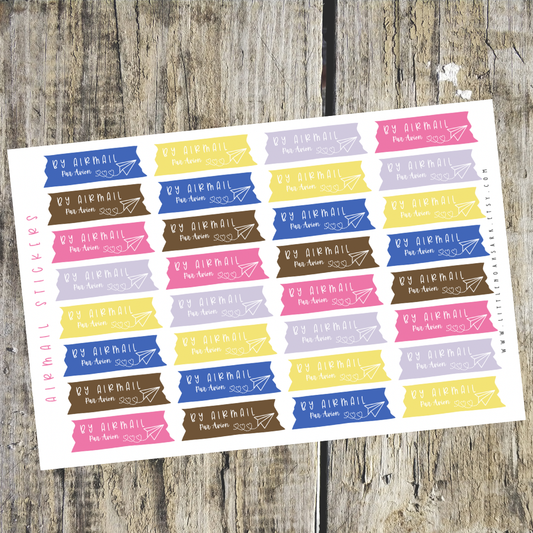 Airmail Stickers