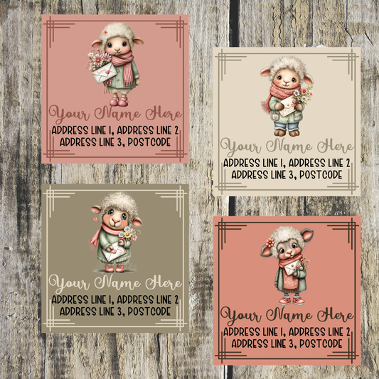 Sheep Mail Address Labels