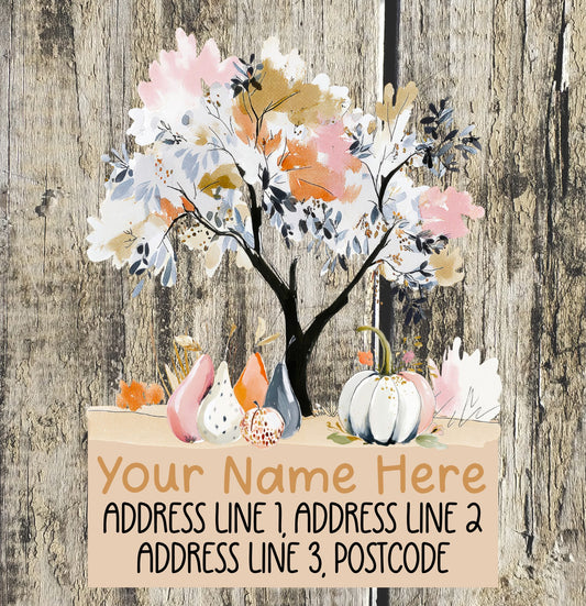 Autumn Scenic Address Labels