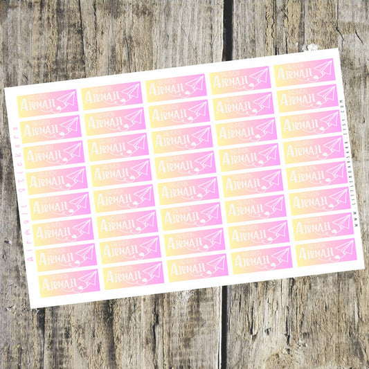 Airmail Stickers