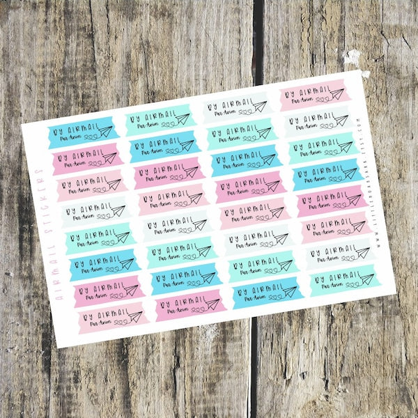 Airmail Stickers