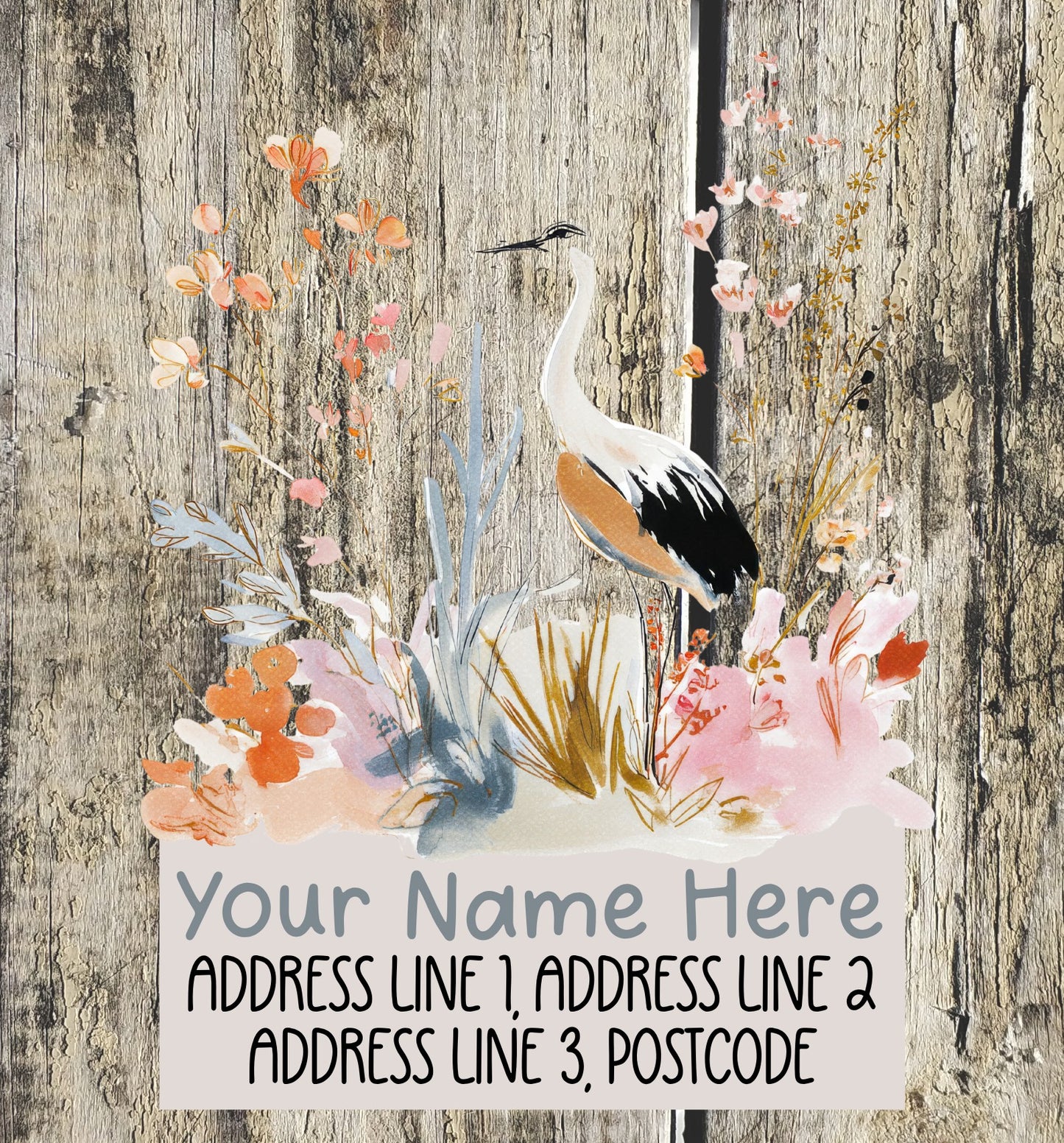 Autumn Scenic Address Labels