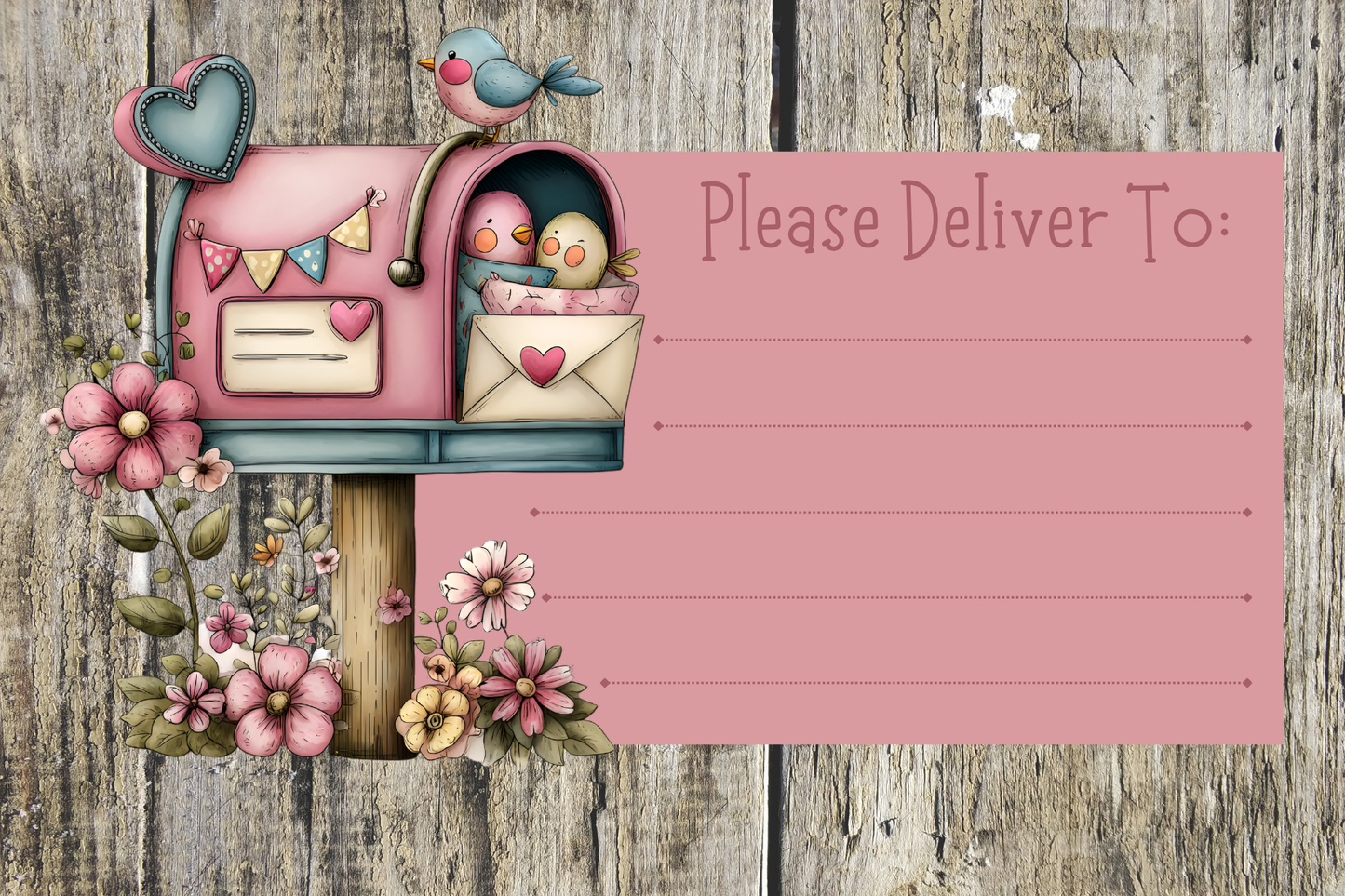 Please Deliver To Labels