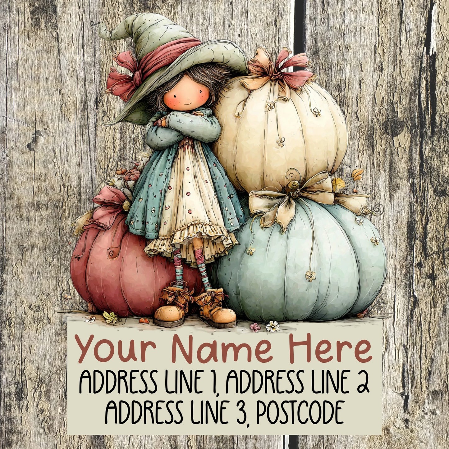 Pastel Witchy Address Labels