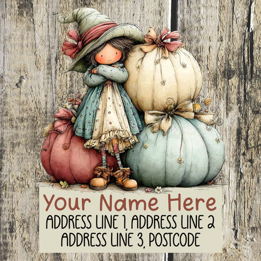 Pastel Witchy Address Labels
