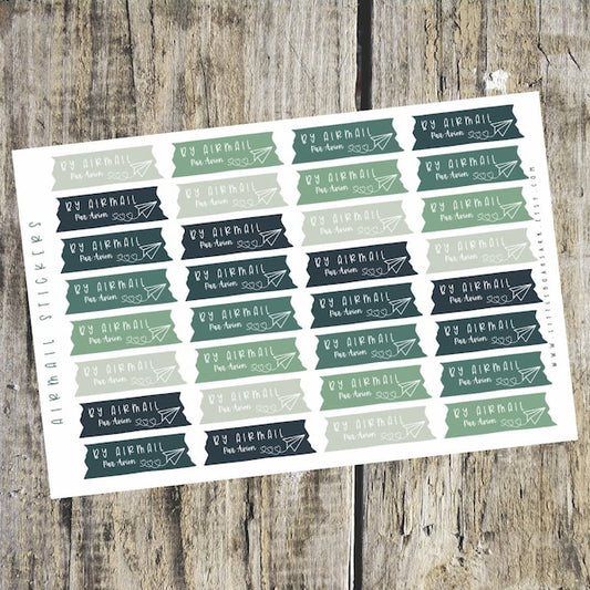 Airmail Stickers
