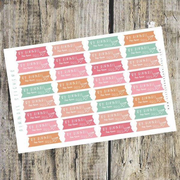 Airmail Stickers