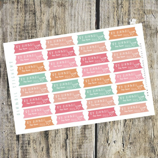 Airmail Stickers