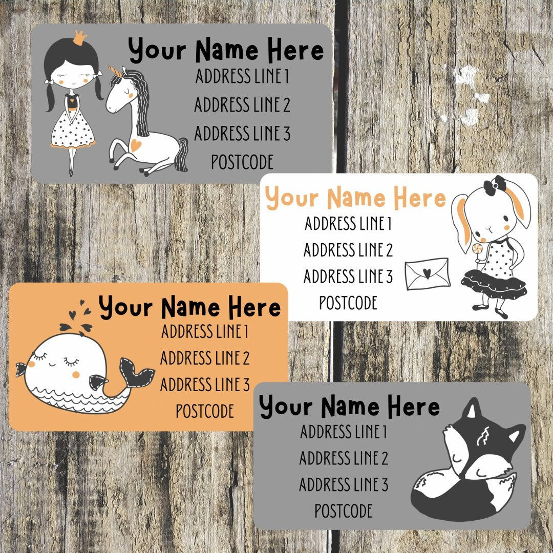 Spring Mini Address Labels